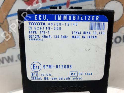 Control unit TOYOTA COROLLA (_E12_) 1.6 VVT-i (ZZE121_, ZZE121R) | BP20740072M11 