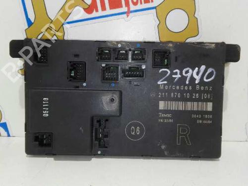 Used Comfort control module MERCEDES-BENZ E-CLASS (W211) E 420 CDI (211.029) (314 hp) 20790672