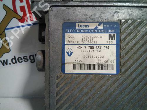 Engine control unit (ECU) MITSUBISHI CARISMA (DA_) 1.9 TD (DA4A) | BP20800234M57 