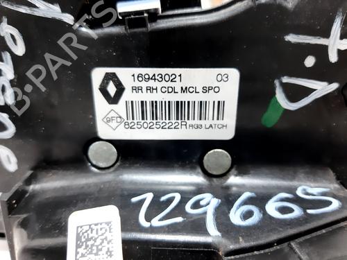Rear right lock RENAULT MEGANE IV Hatchback (B9A/M/N_) 1.2 TCe 130 (B9MR) | BP20747822C99 