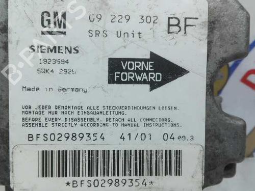 ECU airbags OPEL ASTRA G Saloon (T98) 1.6 16V (F69) | BP20806183M53 