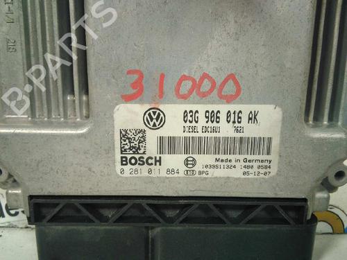 Engine control unit (ECU) SEAT LEON (1P1) 1.9 TDI | BP20793051M57 