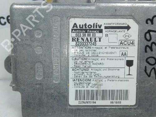 ECU airbags RENAULT MEGANE II (BM0/1_, CM0/1_) 1.4 16V (BM0B, CM0B) | BP20804370M53 