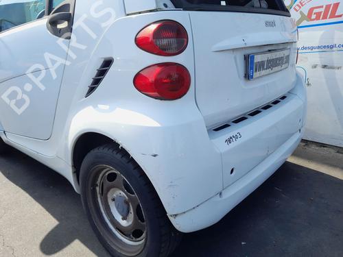 Rear bumper SMART FORTWO Coupe (451) 1.0 (451.330, 451.334) | BP28276199C8 