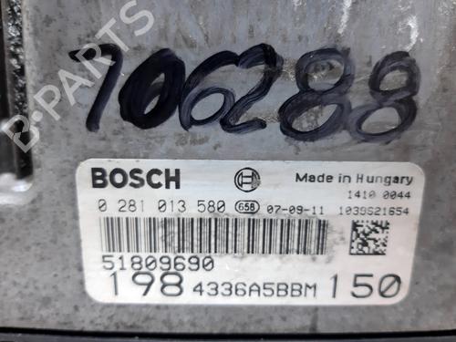 Engine control unit (ECU) FIAT BRAVO II (198_) 1.9 D Multijet (198AXC1B) | BP20809737M57 
