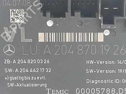 comfort-control-module-mercedes-benz-c-class-w204-2007-2008-2009-2010-2011-2012-2013-2014-2015-34134103 main image