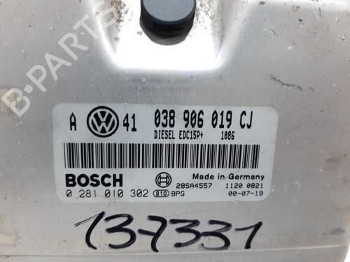 Engine control unit (ECU) VW GOLF IV (1J1) 1.9 TDI | BP20751968M57 