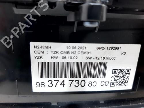 Instrument cluster PEUGEOT EXPERT Van (V_) 2.0 BlueHDi 150 4x4 | BP20756243C47 