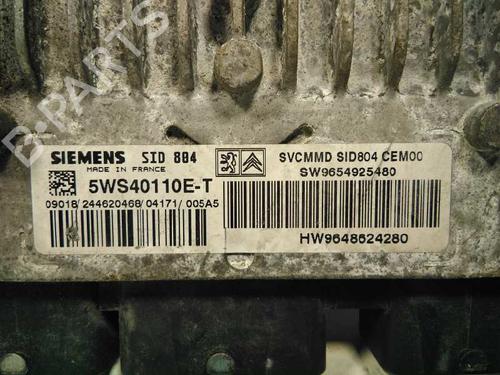 Engine control unit (ECU) CITROËN C3 I (FC_, FN_) 1.4 HDi | BP20796340M57 