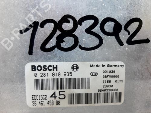Engine control unit (ECU) PEUGEOT 307 Break (3E) 2.0 HDI 90 | BP20747193M57 