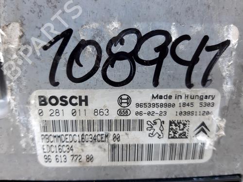 Engine control unit (ECU) CITROËN C4 I (LC_)  | BP20739017M57 