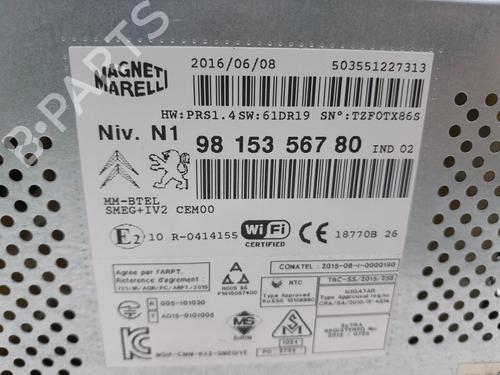 Electronic module PEUGEOT 208 I (CA_, CC_) 1.6 BlueHDi 100 | BP21287883M83 