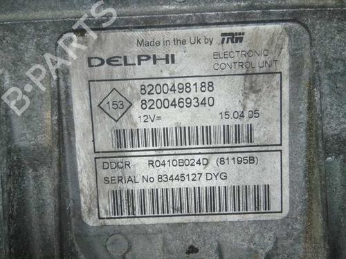 Engine control unit (ECU) RENAULT SCÉNIC II (JM0/1_)  | BP20797398M57 