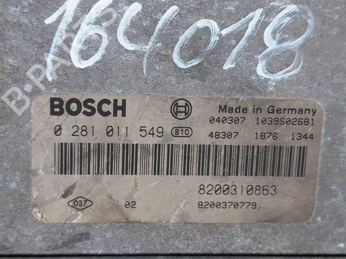 Engine control unit (ECU) RENAULT MEGANE II Saloon (LM0/1_) 1.9 dCi (LM0G, LM1G, LM2C) | BP20769340M57 