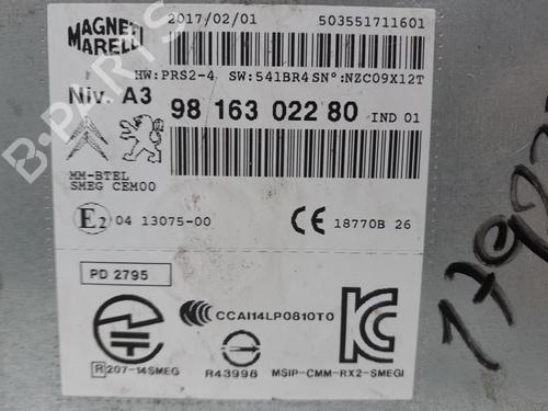 Radio CITROËN C4 CACTUS 1.6 BlueHDi 100 | BP24372499E6 