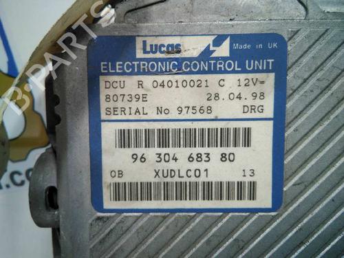 Engine control unit (ECU) PEUGEOT 806 (221) 2.1 td 12V | BP20795750M57 