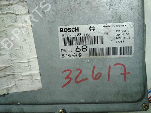 Engine control unit (ECU) PEUGEOT 406 (8B) 1.8 16V | BP20793998M57 