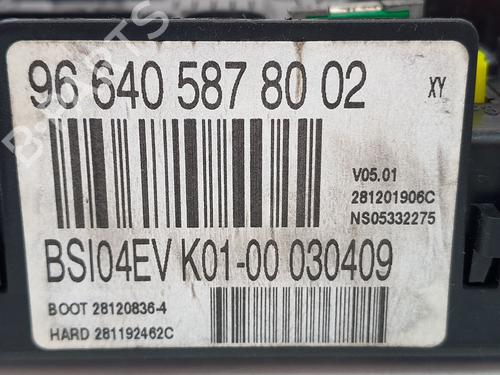 Fuse box CITROËN BERLINGO MULTISPACE (B9) 1.6 HDi 90 | BP26440765E1 
