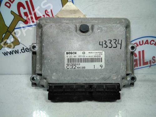 Used Engine control unit (ECU) FIAT PUNTO (188_) 1.9 JTD 80 (188.237, .257, .337, .357) (80 hp) 20800352