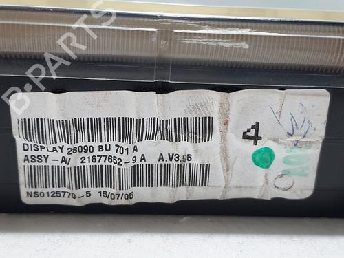 Display monitor NISSAN ALMERA II (N16) 2.2 dCi | BP21287926C48 