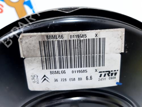 Servo brake PEUGEOT 208 I (CA_, CC_) 1.6 HDi | BP20755437M42 