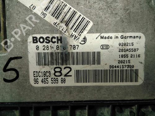 Engine control unit (ECU) PEUGEOT 206 Hatchback (2A/C)  | BP20795024M57 