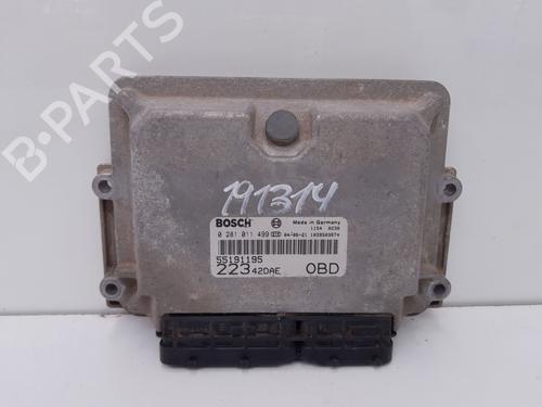 Used Engine control unit (ECU) FIAT DOBLO Box Body/MPV (223_) 1.9 JTD (105 hp) 28192214