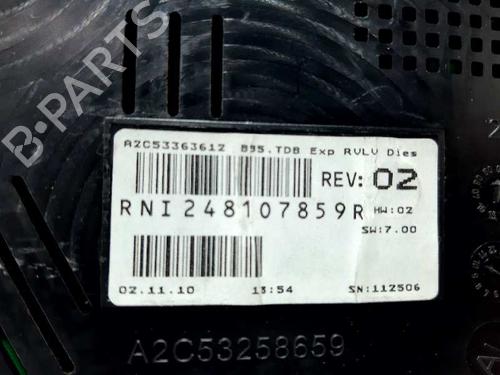 Instrument cluster RENAULT MEGANE III Hatchback (BZ0/1_, B3_) 1.5 dCi (BZ09, BZ0D, BZ1W, BZ29, BZ14) | BP20735375C47 