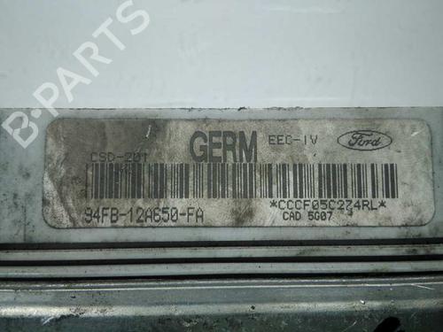 Engine control unit (ECU) FORD FIESTA III (GFJ)  | BP20799652M57 