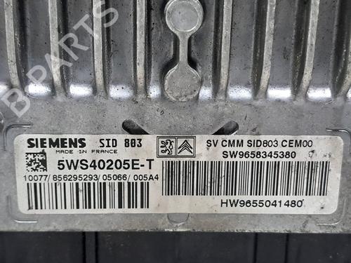 Engine control unit (ECU) PEUGEOT 407 SW (6E_, 6D_) 2.0 | BP20762833M57 