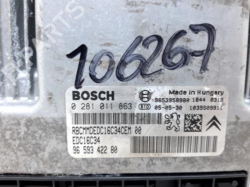 Engine control unit (ECU) CITROËN C4 I (LC_)  | BP20737984M57 