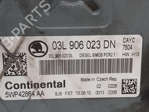 Engine control unit (ECU) SKODA FABIA II (542) | BP36502995M57 - Image 4