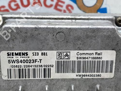 Engine control unit (ECU) CITROËN XSARA (N1) 2.0 HDi 90 | BP20762818M57 