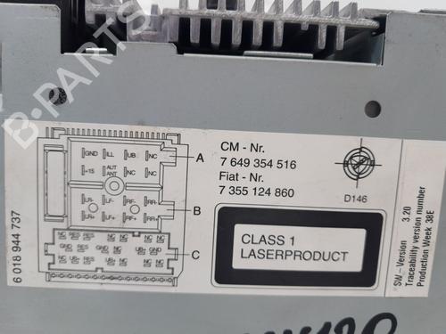 Radio OPEL COMBO Box Body/MPV (X12) | BP30618402E6