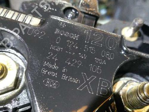 Alternator OPEL VECTRA B (J96) 2.2 DTI 16V (F19) | BP20790930M7 