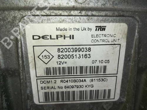 Engine control unit (ECU) RENAULT CLIO III (BR0/1, CR0/1)  | BP20794840M57 