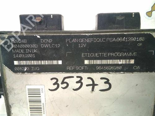 Engine control unit (ECU) PEUGEOT 206 Hatchback (2A/C) 1.9 D | BP20795969M57 