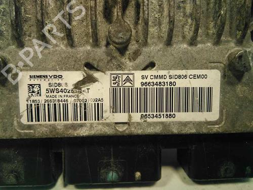 Engine control unit (ECU) CITROËN C2 (JM_) 1.4 HDi | BP20796491M57 