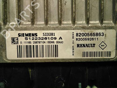 Engine control unit (ECU) RENAULT MEGANE II (BM0/1_, CM0/1_) 1.5 dCi (BM1E, CM1E) | BP20796930M57 