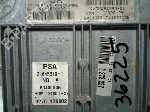 Engine control unit (ECU) CITROËN XSARA Coupe (N0) 1.4 i | BP20796251M57 
