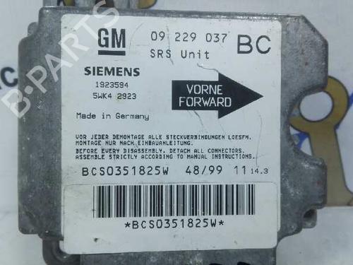 ECU airbags OPEL ASTRA G Hatchback (T98) 1.6 16V (F08, F48) | BP20806181M53 
