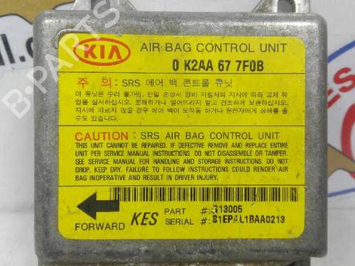 Airbag module KIA SHUMA I (FB) 1.5 i 16V (AFB242) | BP20807025M53 