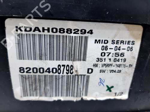 Instrument cluster RENAULT MEGANE II (BM0/1_, CM0/1_) 1.5 dCi (BM02, BM13, BM2A, CM02, CM13) | BP20759134C47 