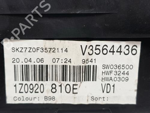 Instrument cluster SKODA OCTAVIA II (1Z3)  | BP24801852C47 
