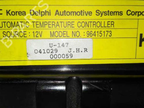 Climate control CHEVROLET REZZO MPV (U100) 1.6 | BP20784227I5 