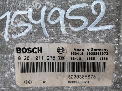 Engine control unit (ECU) RENAULT SCÉNIC II (JM0/1_)  | BP20762938M57 