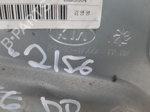 Front right window mechanism KIA SPORTAGE II (JE_, KM_) 2.0 CRDi 4WD | BP26533096C23 
