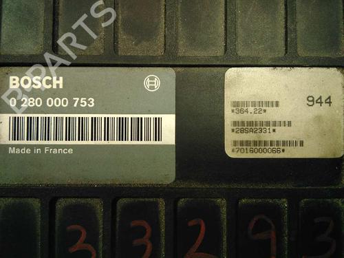 Engine control unit (ECU) PEUGEOT 106 I (1A, 1C) | BP20794602M57