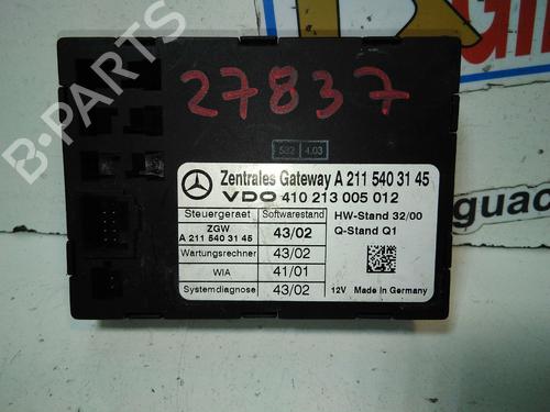 Used Comfort control module MERCEDES-BENZ E-CLASS (W211) E 270 CDI (211.016) (177 hp) 20790659
