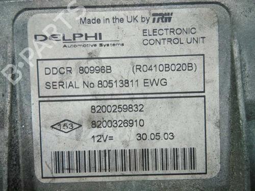 Engine control unit (ECU) RENAULT MEGANE II (BM0/1_, CM0/1_) 1.5 dCi (BM0F, BM0T, BM2B, CM0F, CM0T) | BP20797327M57 